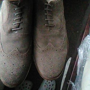 Banana Republic suede oxford dress shoes 10.5